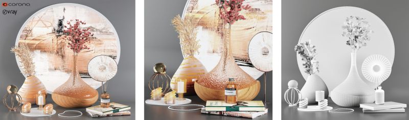 Decorative Set 01 Flippednormals - Premium Light Texture Gallery - Retina