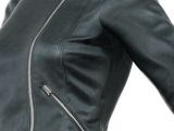 Jacket Black Leather Slim Fit Clothing Flippednormals