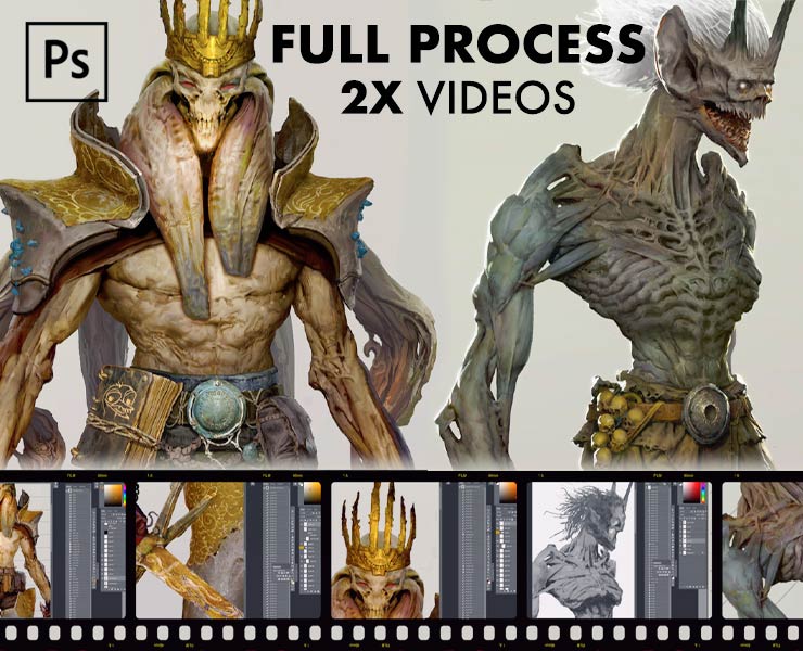 Two Characters Full Video Process 2x - Best Gradient Images in High Resolution