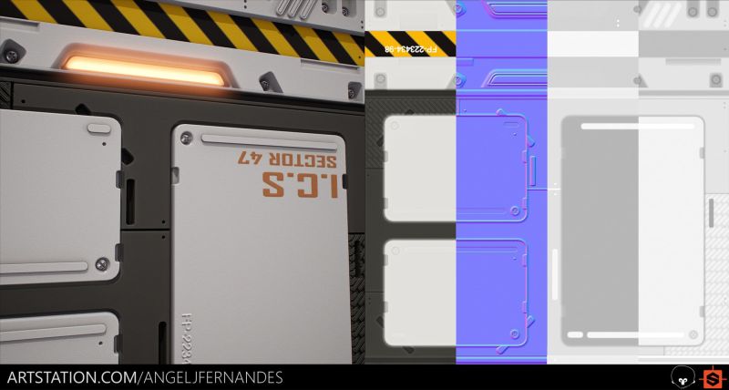 Tutorial Hard Surface Panel Sci Fi Substance Flippednormals - Stunning Full HD Gradient Photos | Free Download