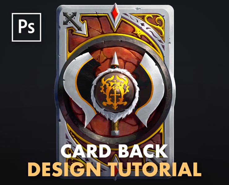 Card Back Design Walkthrough Tutorial Flippednormals - 8K Dark Wallpapers for Desktop