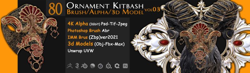 Artstation Alpha Kitbash - Premium Space Background Gallery - Ultra HD