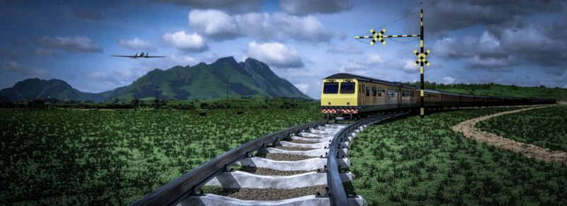 3ds Max Copy Instance Reference Procedural Train Track - Best Abstract Images in Ultra HD