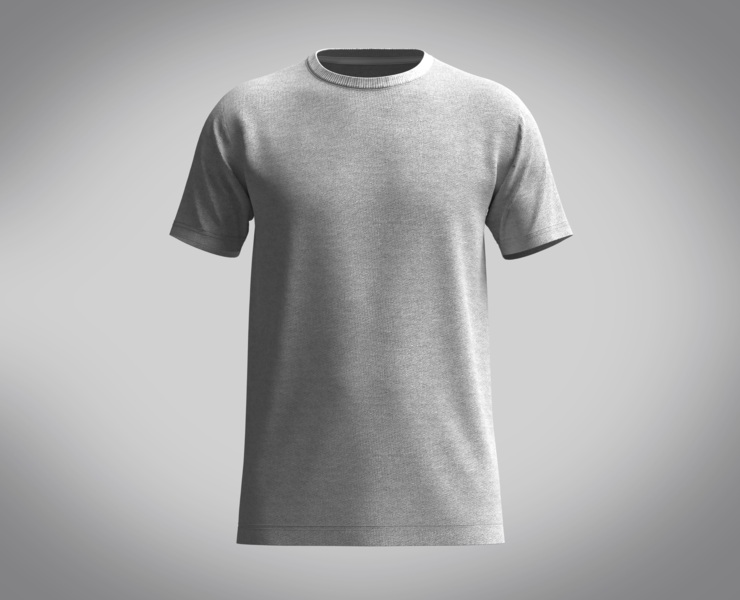 Basic Regular Tshirt Marvelous Blender - Modern Landscape Texture - Full HD