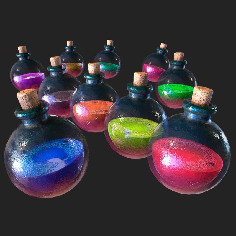 Healing Potion Flippednormals - Premium Landscape Art Gallery - Ultra HD