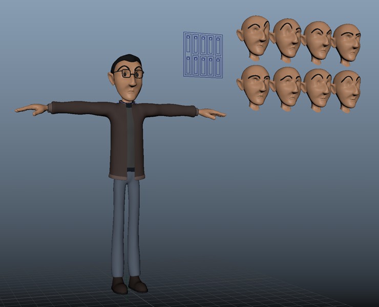 Character Man Flippednormals - Dark Images - Elegant 4K Collection