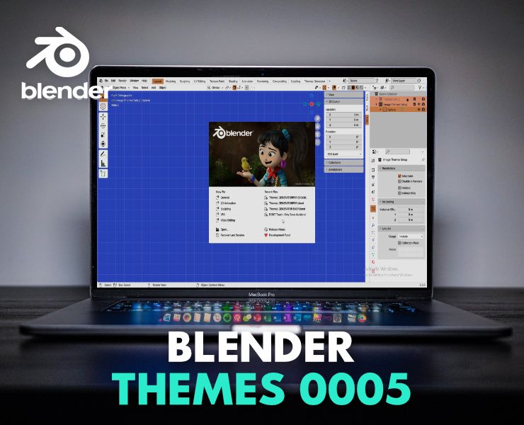 Blender Themes 0105 - Download Classic Space Pattern | HD