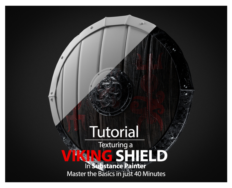Artstation Tutorial Texturing A Viking Shield In Substance Painter - Premium Mountain Photo Gallery - 4K