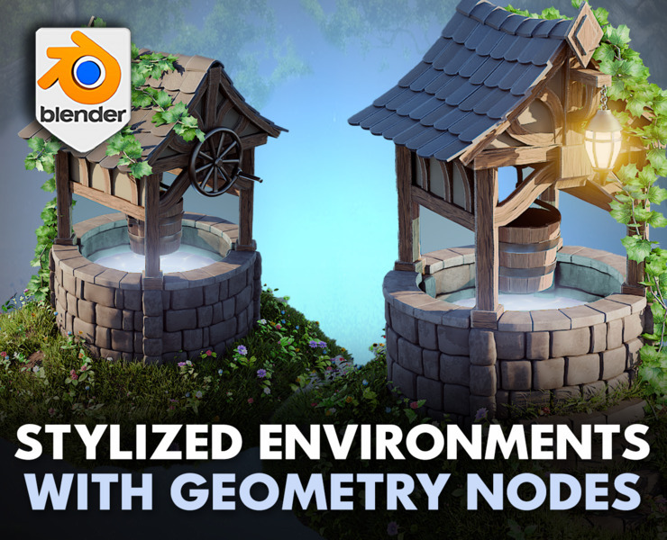 %f0%9f%8c%bf Stylized Environments Made Easy In Blender 4 - Incredible Mountain Texture - Full HD