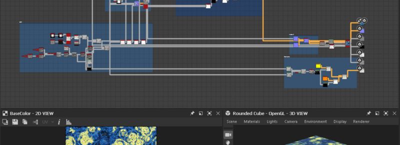 Procedural Textures For Creature Flippednormals - Premium Nature Illustration Gallery - 8K