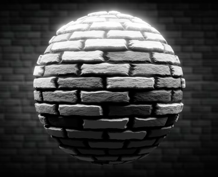 Procedural Brick Texture Texture Cgtrader - Beautiful Mountain Pattern - High Resolution