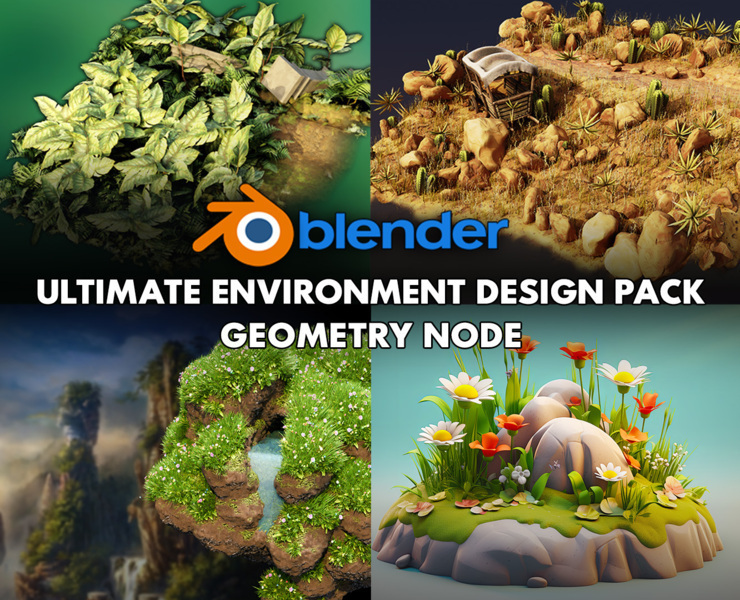 Environment Design 2 Flippednormals - Colorful Illustrations - Artistic 4K Collection