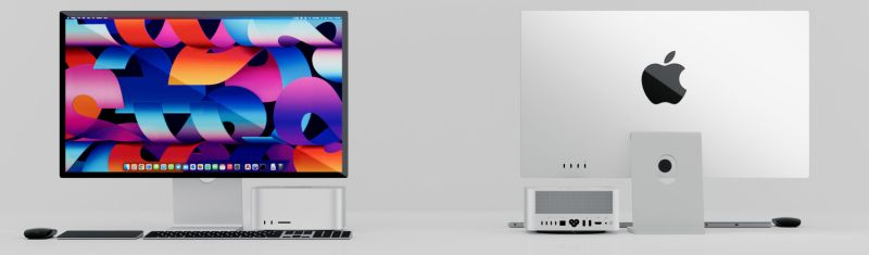 Apple Mac Studio Studio Display Flippednormals - Best Gradient Photos in 4K