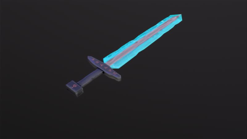 Stylized Sword Flippednormals - Premium Sunset Image Gallery - 8K