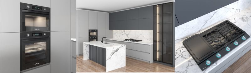 Modern Kitchen Flippednormals - Geometric Wallpapers - Incredible Full HD Collection