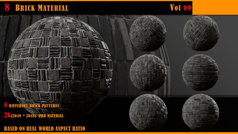 Brick 2k Vol2 Flippednormals - Download Creative Nature Background | Ultra HD