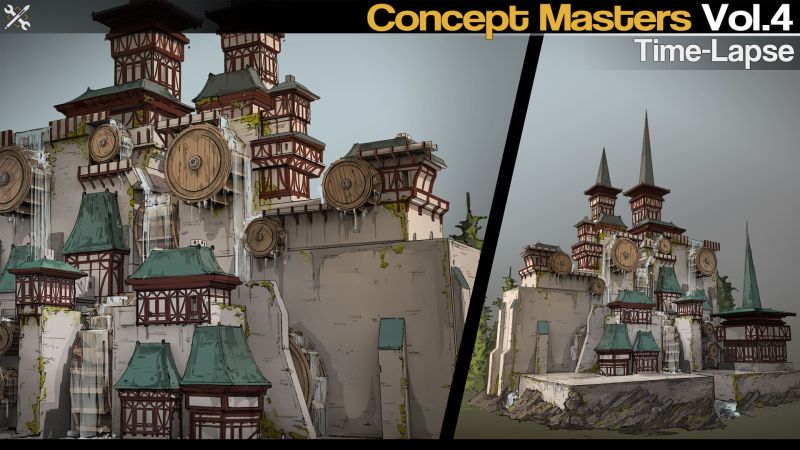 Artstation Concept Masters Vol 6 Tutorials Concept Art Tutorial - Premium City Design Gallery - Full HD