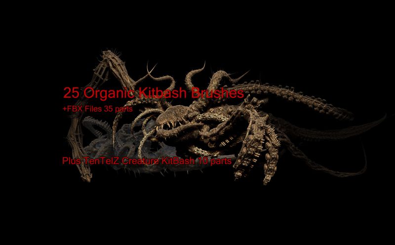 Creature Kitbash Flippednormals - Amazing Desktop Nature Pictures | Free Download