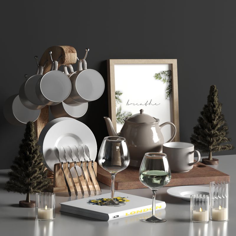 Kitchen Accessories Flippednormals - Premium Dark Illustration Gallery - 4K