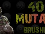 Zbrush Blender 40 Mutant Vdm Flippednormals