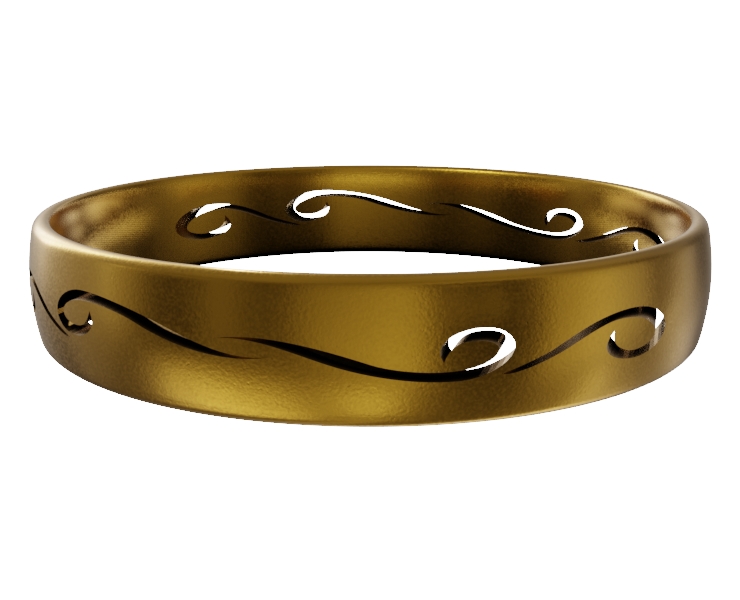 Ring 3d Model Flippednormals - Colorful Patterns - Creative High Resolution Collection