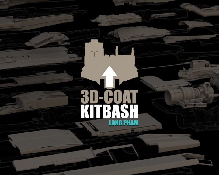 3d Coat Kitbash Set Flippednormals - Geometric Photos - Ultra HD Mobile Collection