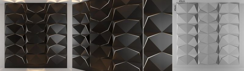 3d Panel 09 Flippednormals - Vintage Background Collection - Full HD Quality