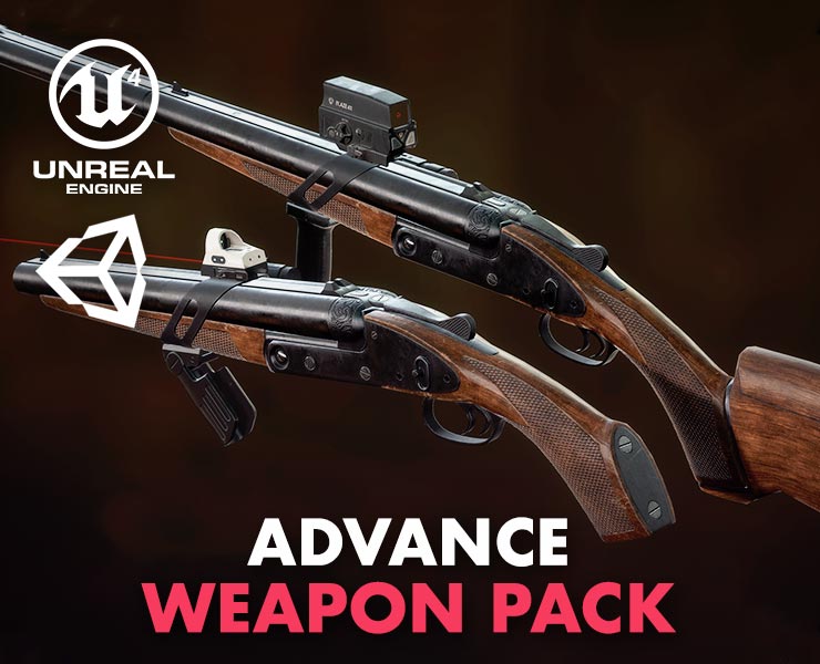 Advance Weapon Pack Flippednormals - Premium Space Background Gallery - 4K