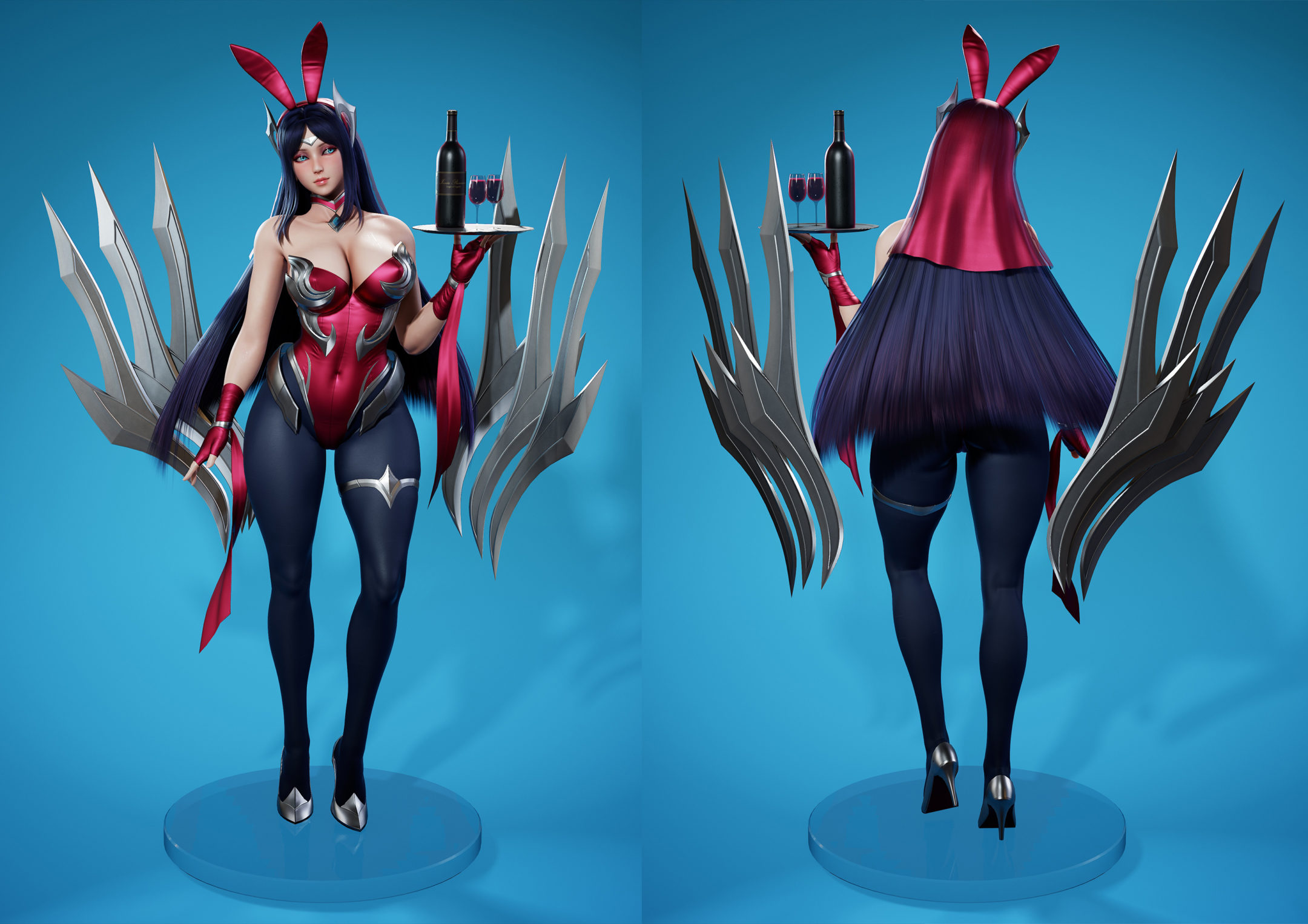 Bunny Irelia - Game Ready - FlippedNormals