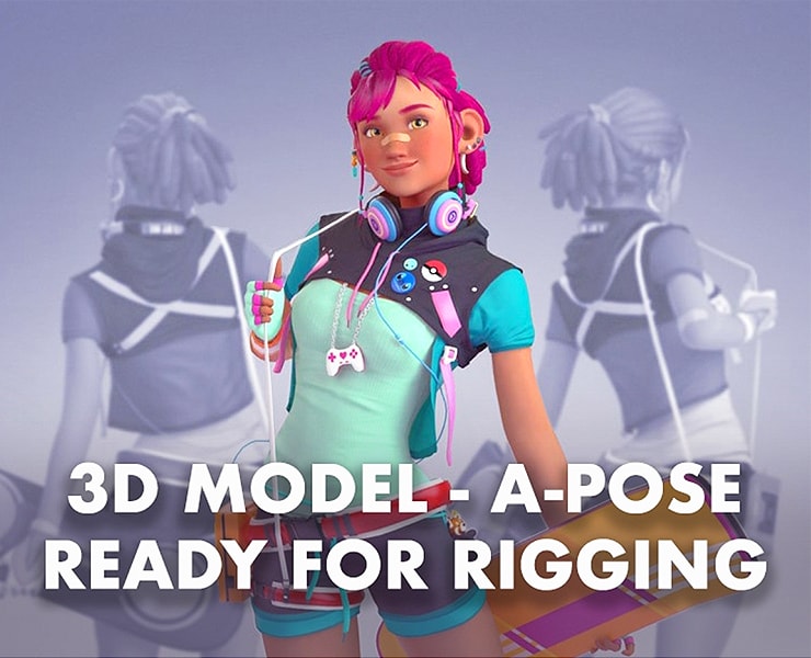 Nova 3d Model A Pose Flippednormals - Premium Space Picture Gallery - 4K