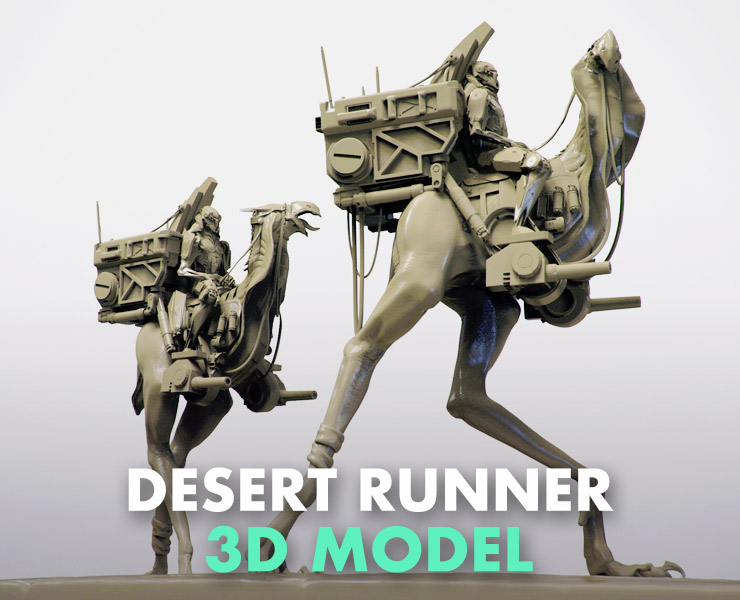 Desert Runner Model Flippednormals - High Resolution Dark Backgrounds for Desktop