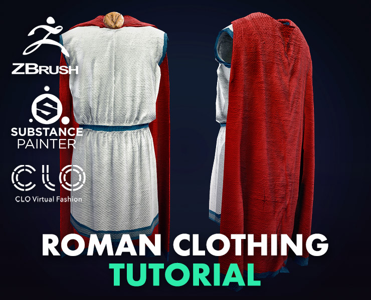 Tutorial Roman Clothing Full Flippednormals - Modern HD Ocean Patterns | Free Download