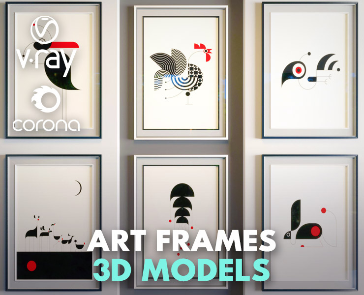 Art Frame 0105 Flippednormals - Sunset Illustration Collection - 8K Quality