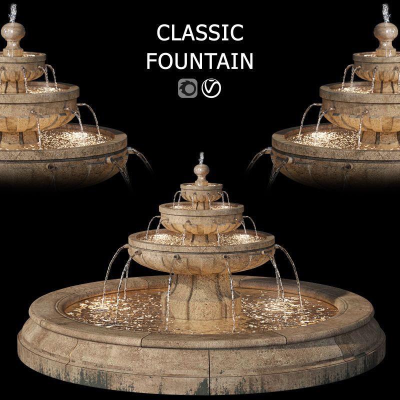 Fountain 18 Flippednormals - Premium Geometric Wallpaper Gallery - Mobile