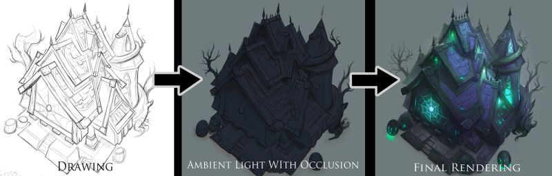 Exterior Environment Modeling Flippednormals - Gradient Backgrounds - Beautiful 8K Collection