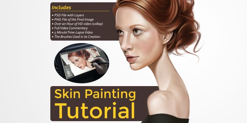 Painting Skin Tutorial2 - Download Amazing Dark Illustration | Mobile