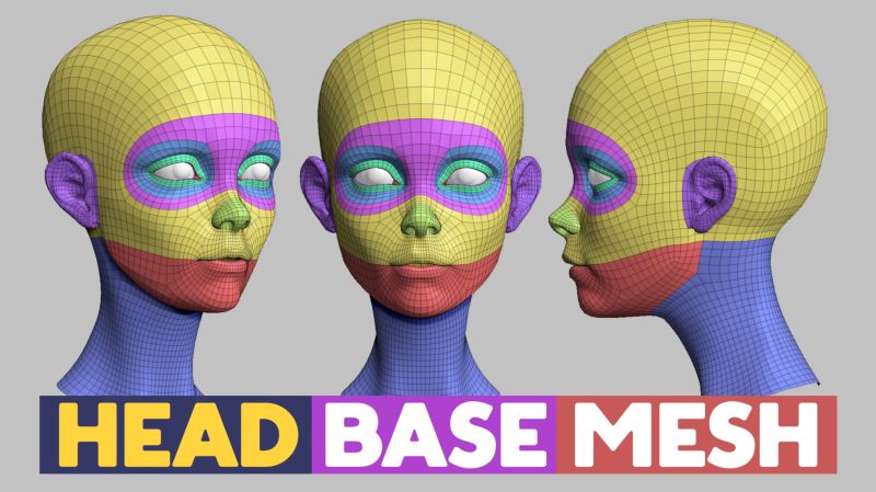 Head Topology - Ultra HD City Arts for Desktop