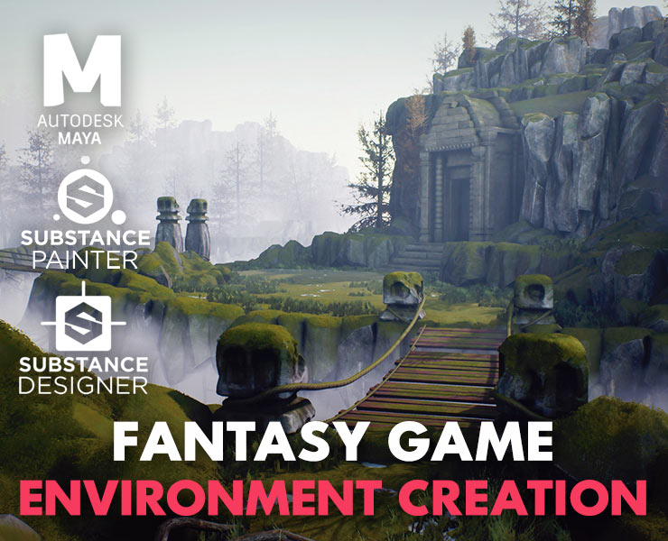 Large Game Environment Creation Flippednormals - Abstract Picture Collection - Desktop Quality