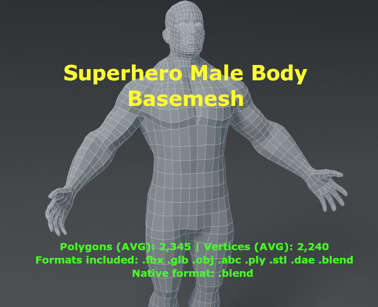 Superhero Body Base - Best Sunset Images in Retina