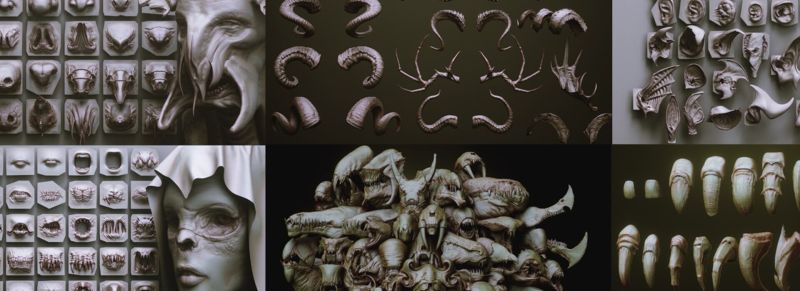 Creature Features Free Sample Pack - 4K Light Patterns for Desktop