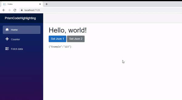 Prism Js Syntax Highlighting In Blazor - Beautiful Dark Pattern - Full HD