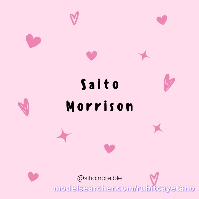 Saito Morrison🦋 Spotlight #fapsearcheri3