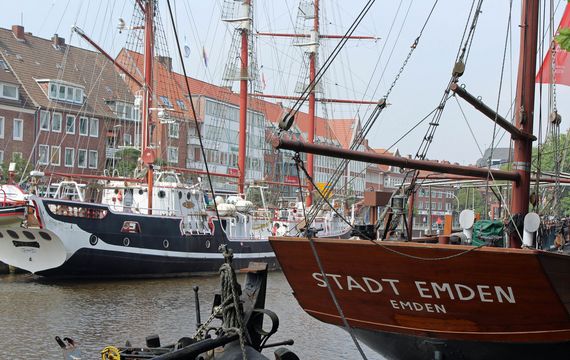 Wind direction is south, wind speed varies between 3 and 11 m/s with gusts up to 18 m/s. Study In Emden Study In Germany