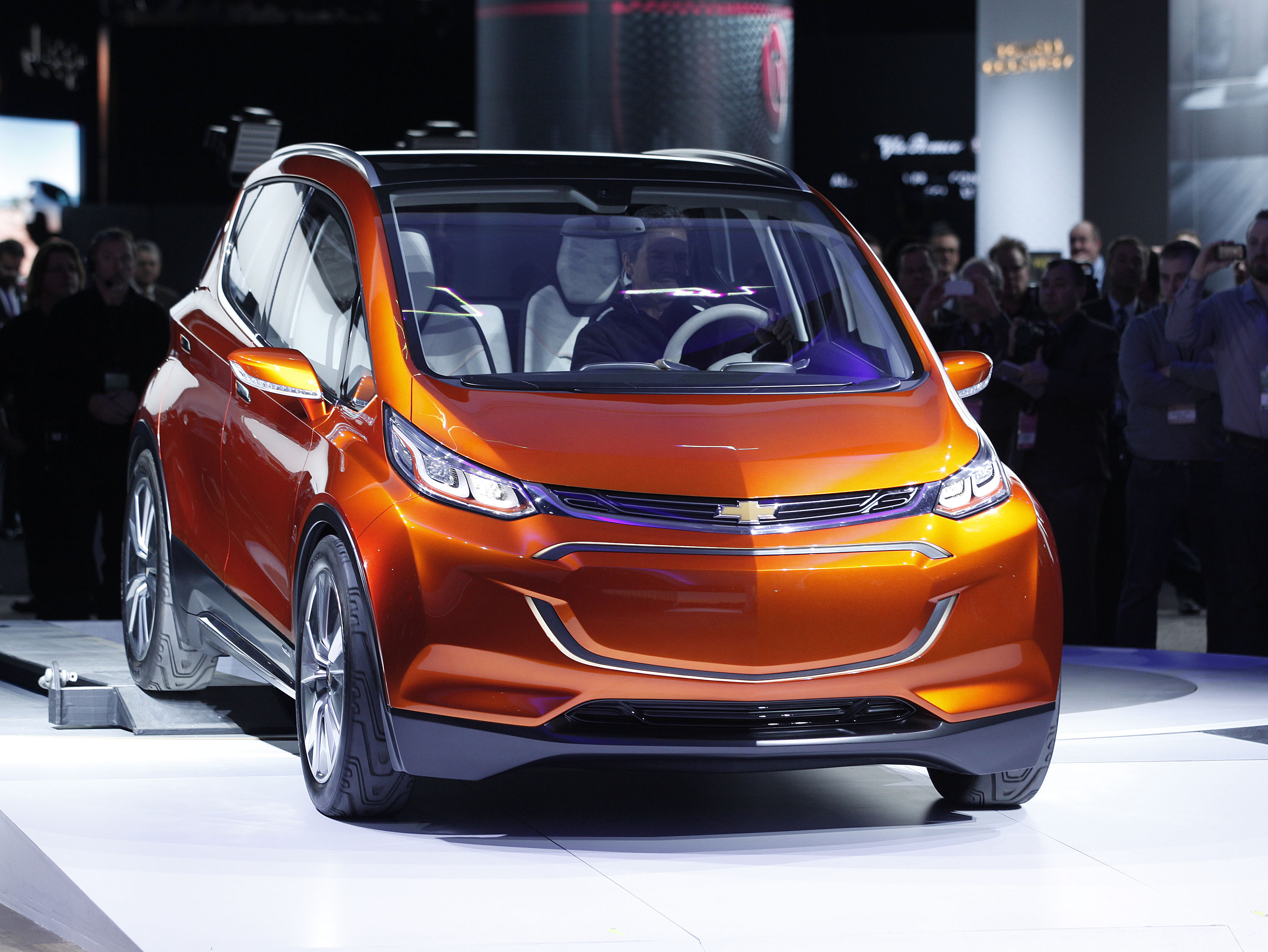 Chevy's new electric concept car gets 200 miles on a single charge
