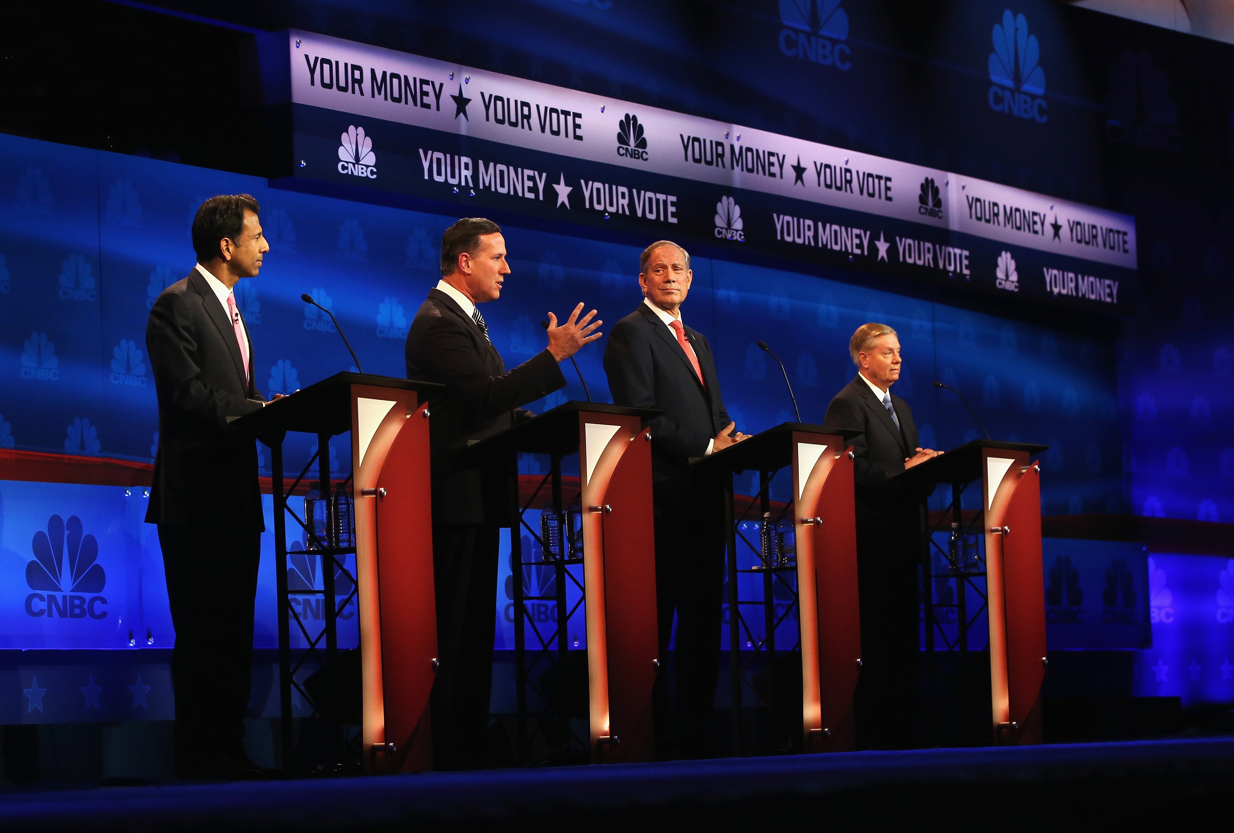 Wednesday night, 10 candidates participated in the third republican debate: Republican Debate: Read the Transcript of the CNBC Undercard | Time