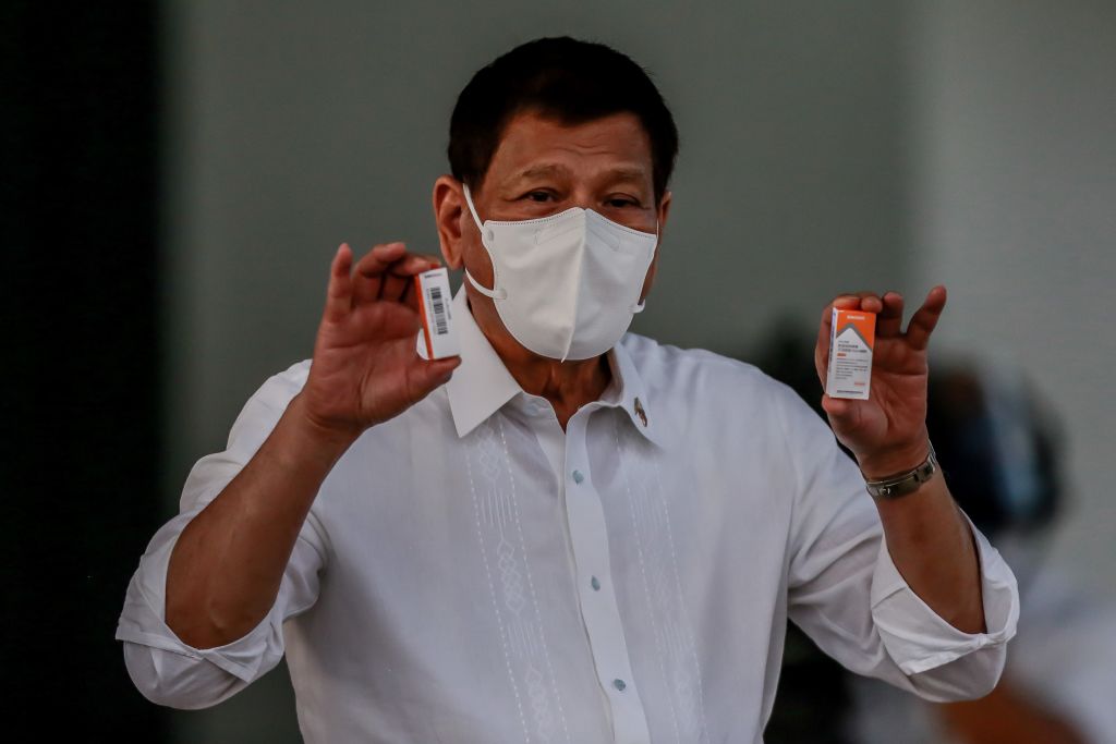 August 10, 2021 5:21 pm 5 . Duterte Threatens To Jail Filipinos Who Refuse Vaccine Time