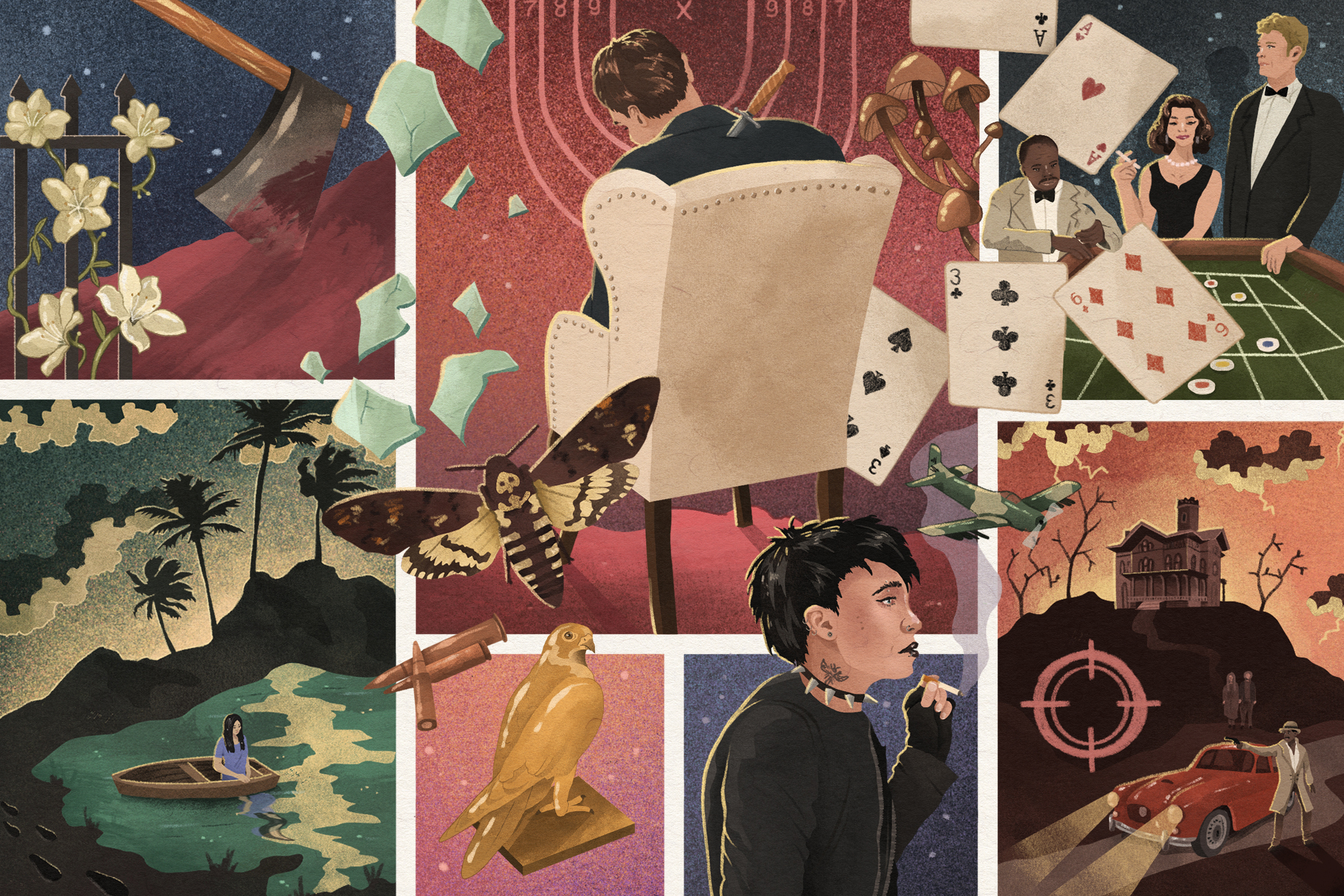 45 Of The Best Thriller Books From The Last 80 Years - Ocean Backgrounds - High Quality Retina Collection