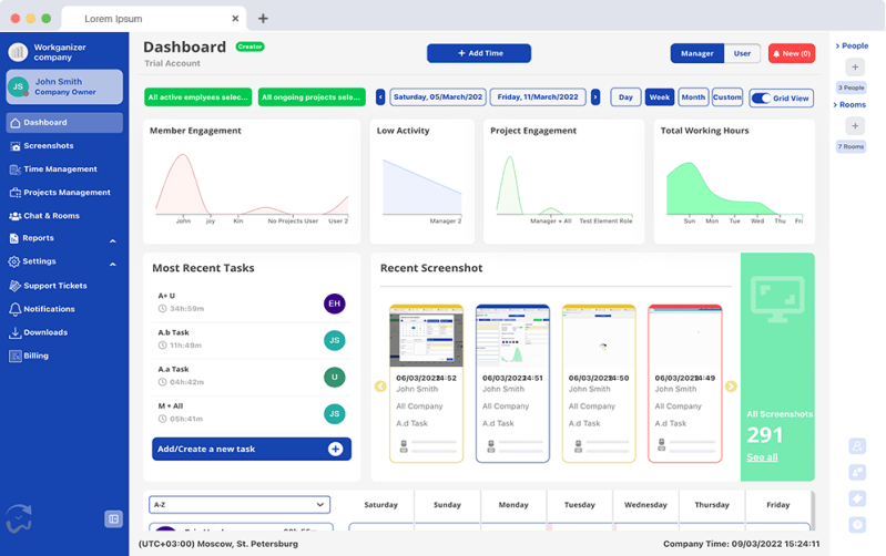Workganizer - Premium Geometric Texture Gallery - Full HD