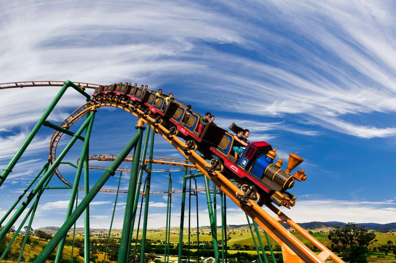 Roller Coaster Zamperla - Download Amazing Space Picture | 4K