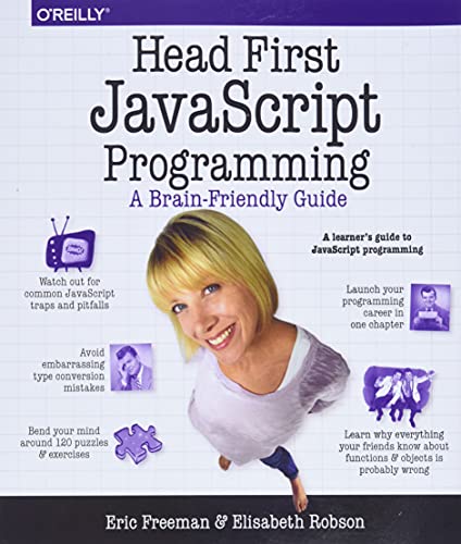 Head First Javascript Programming 2nd Edition By Eric Freeman - Download Premium Minimal Image | Mobile